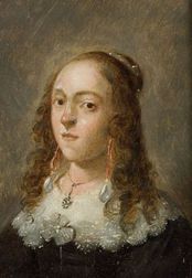 Manner of David Teniers, the Younger (Dutch, 1610-1690) Portrait of a Lady